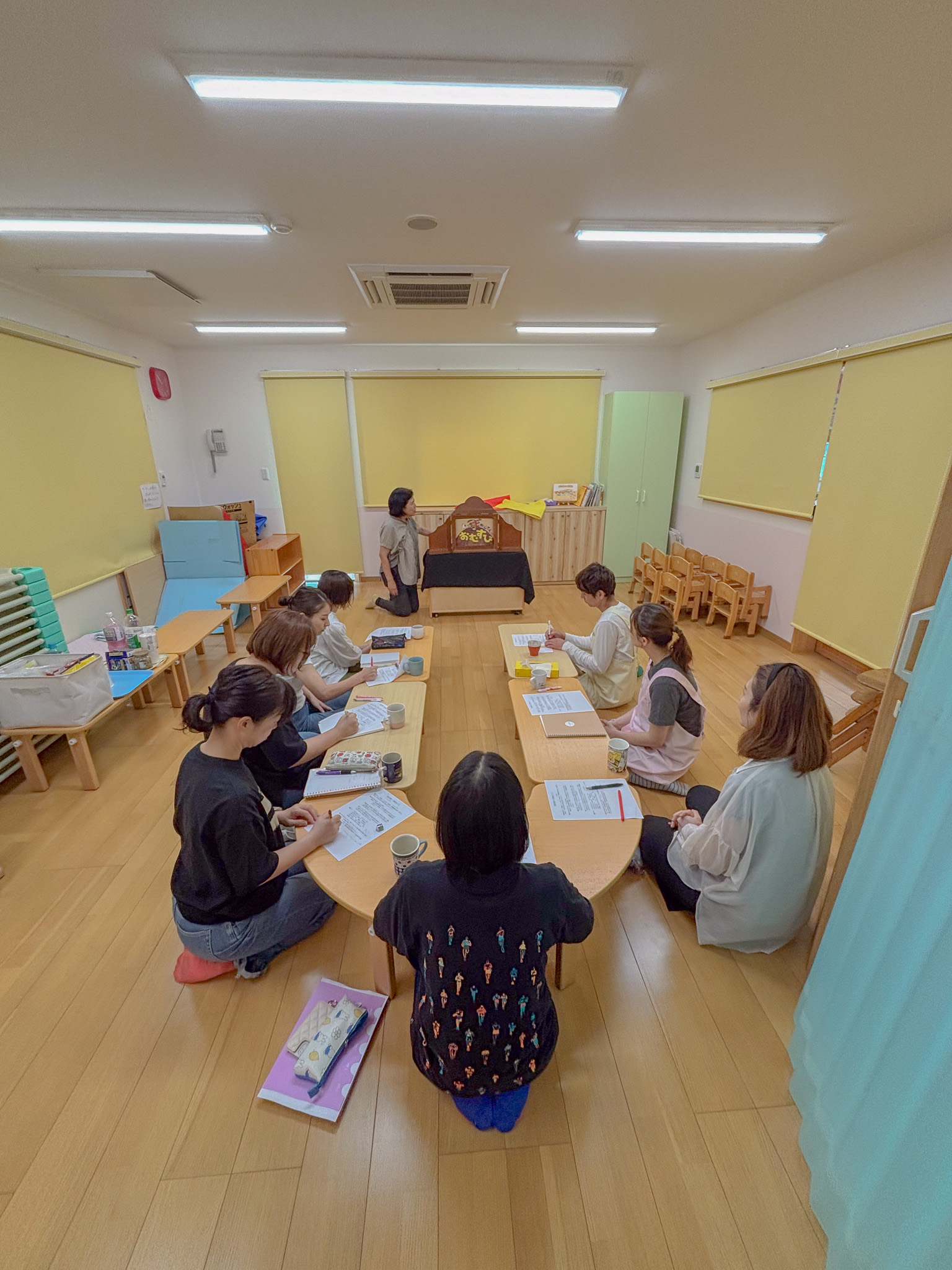 先生たちの集合研修