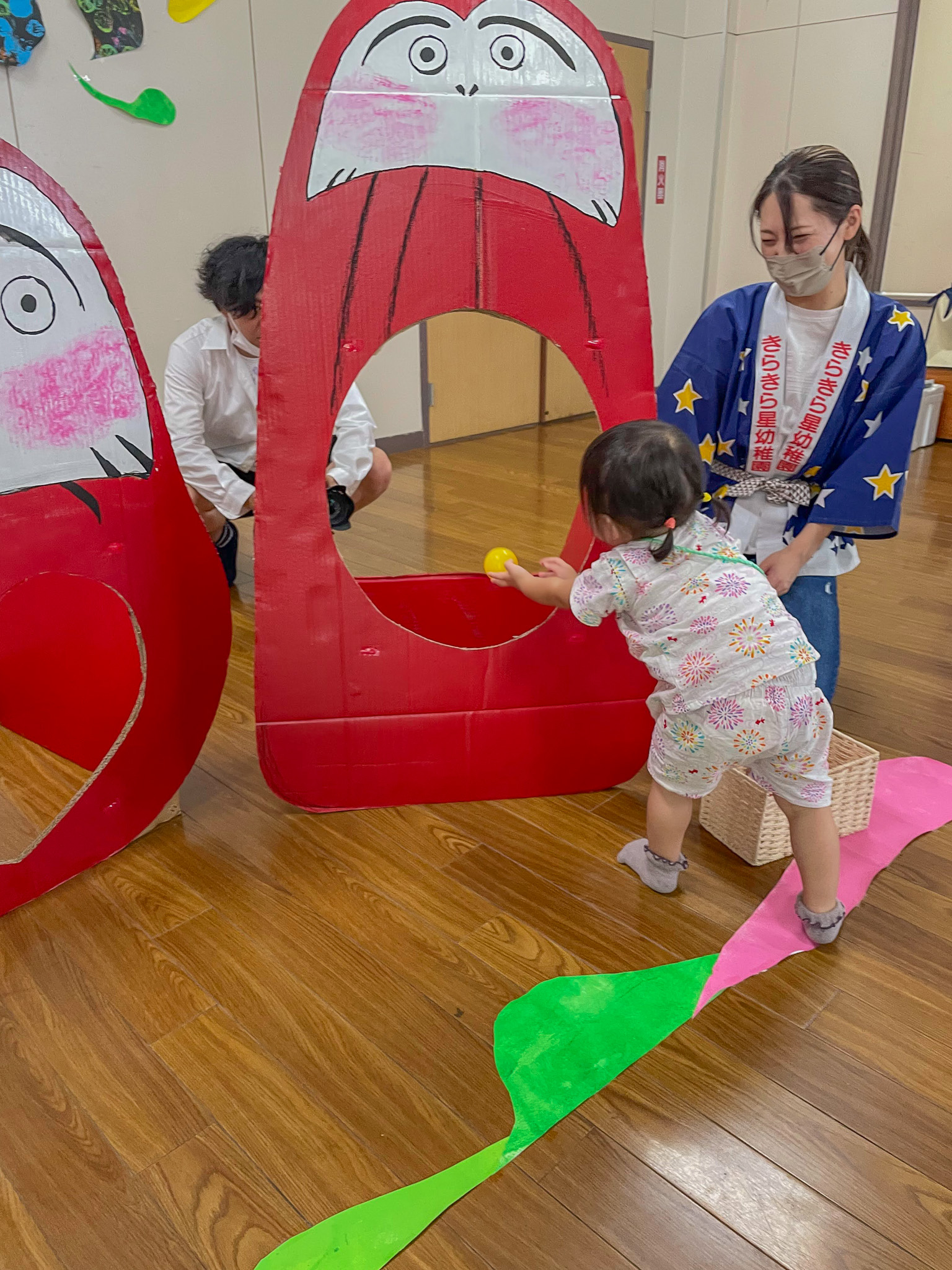 ダルマの的あてゲーム