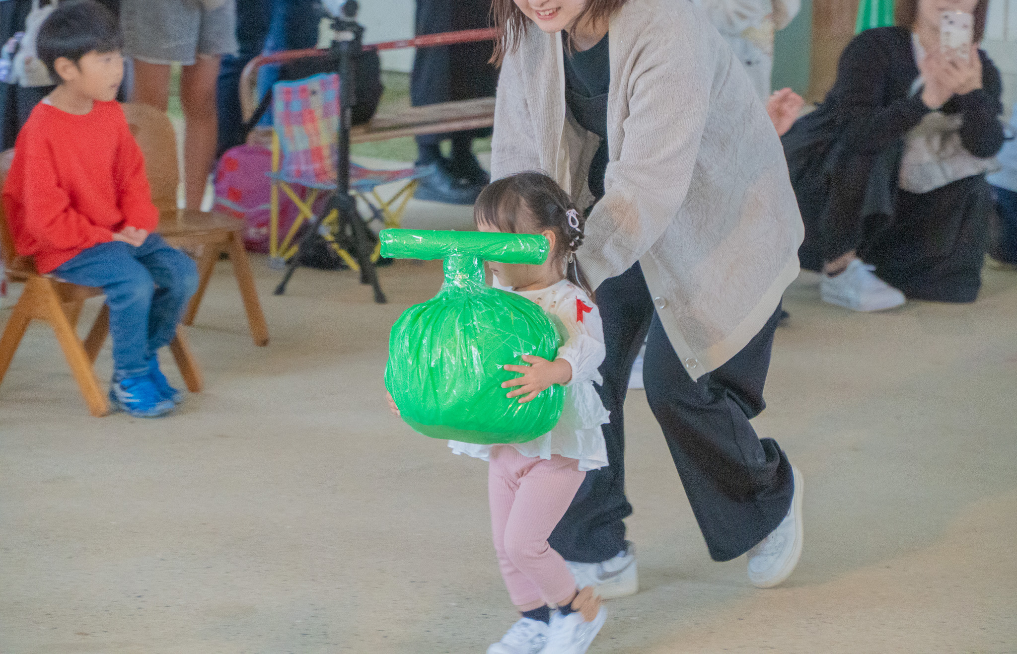 親子でチャレンジ