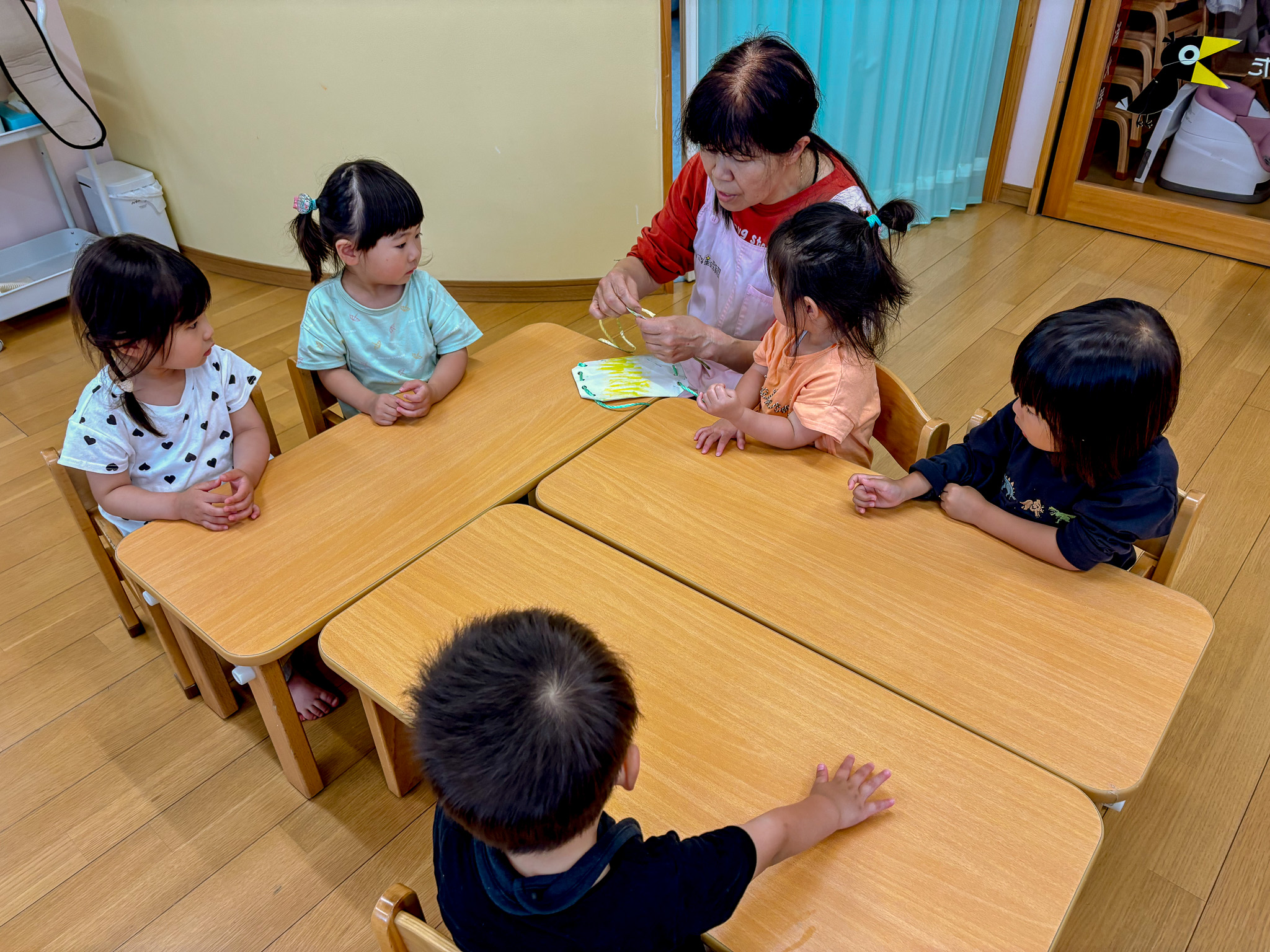 保育園に戻ってからのお金づくりの様子