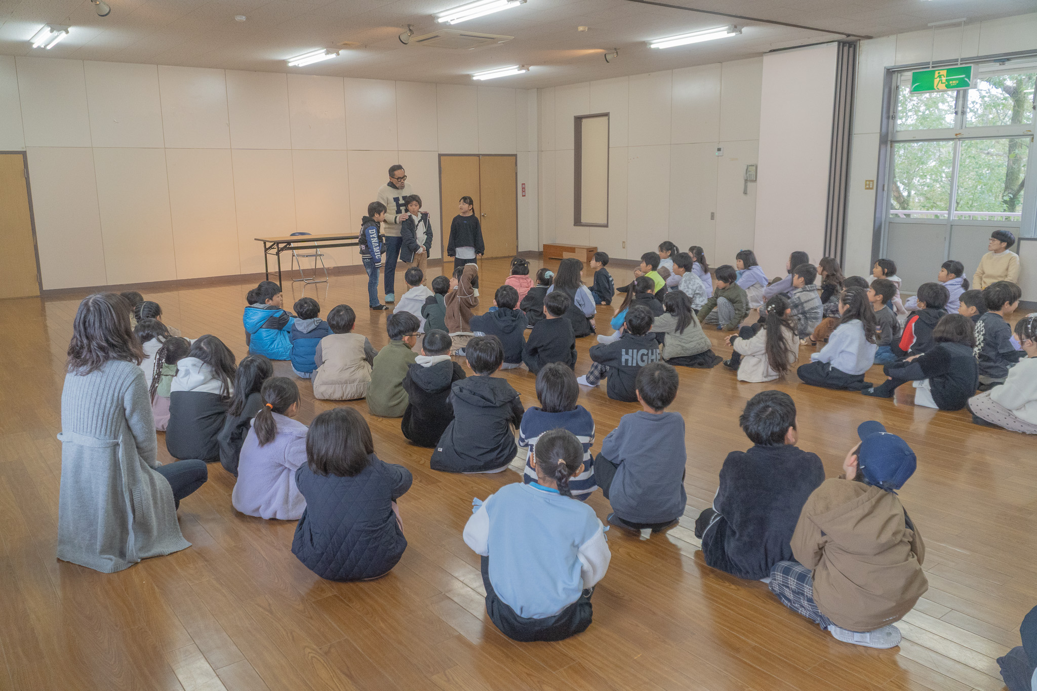 小学校2年生の同窓会 全体の集まり