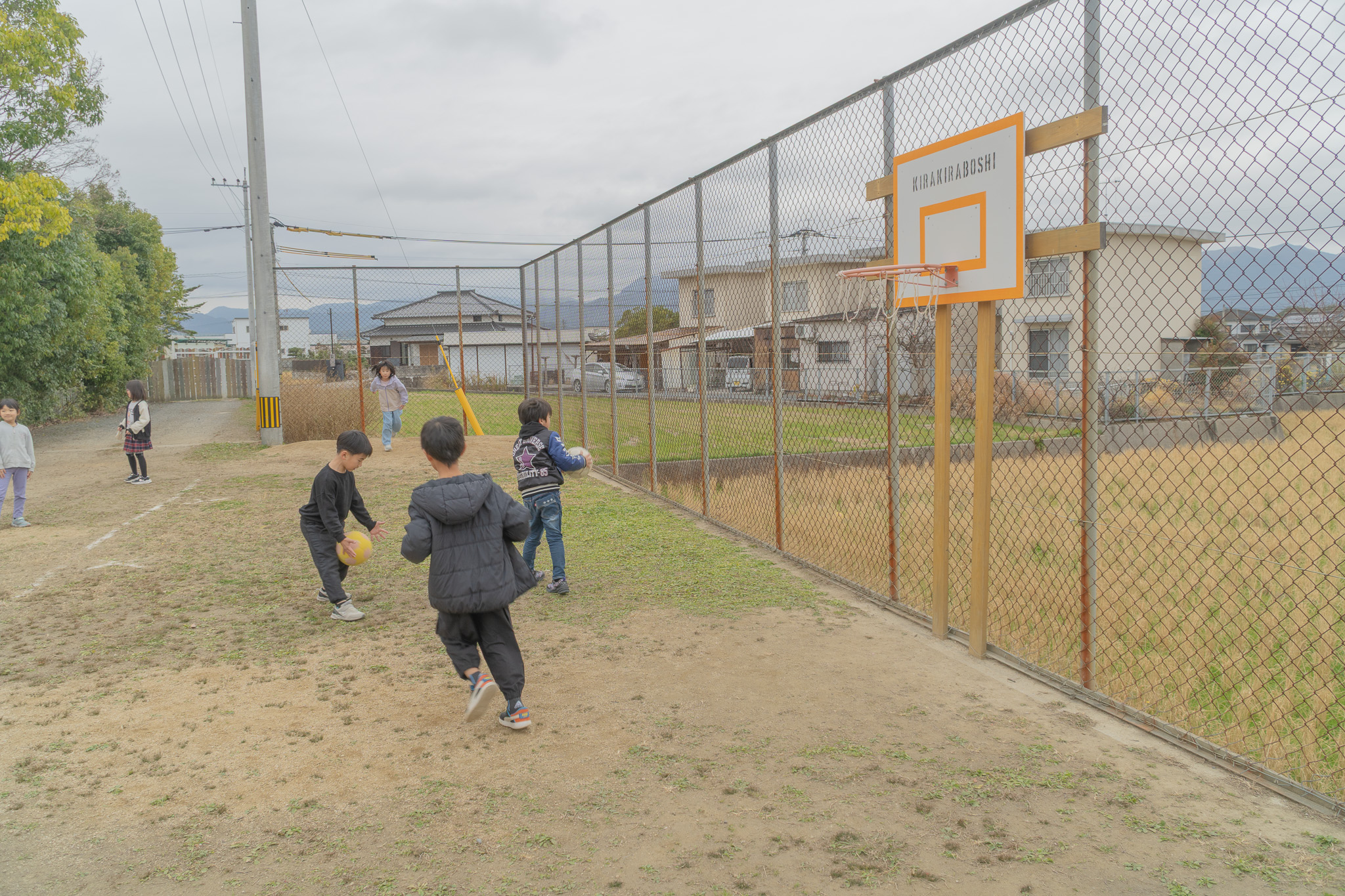 ボール遊びの様子