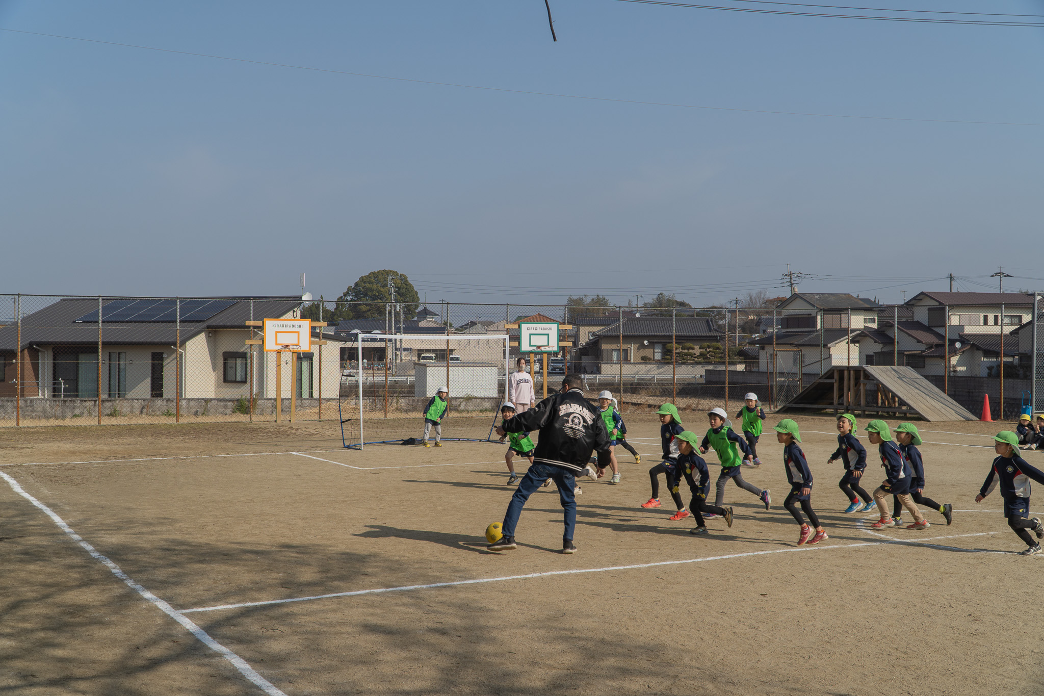 きらきら星幼稚園 年長サッカー大会
