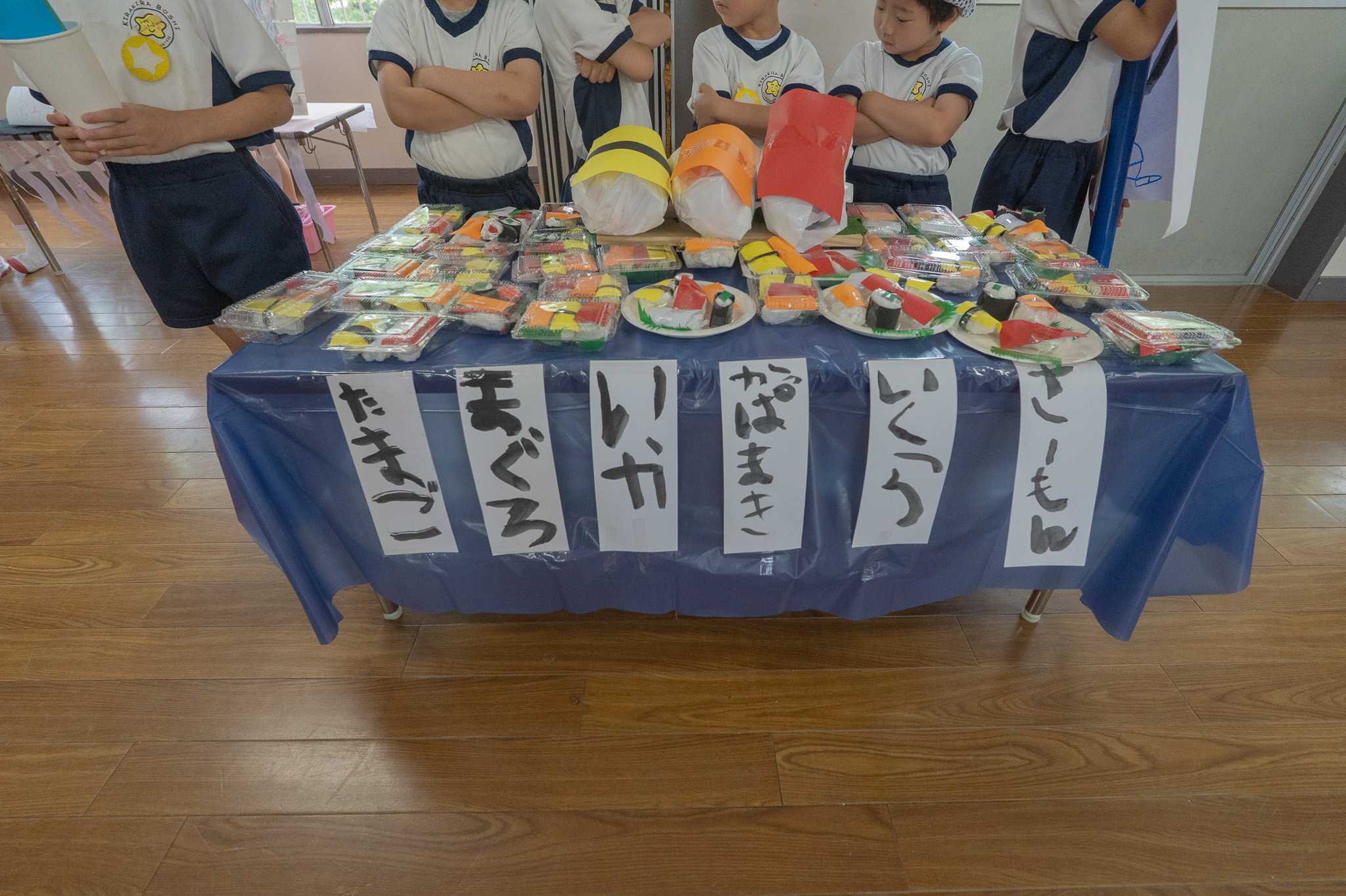 おすし屋さんの様子