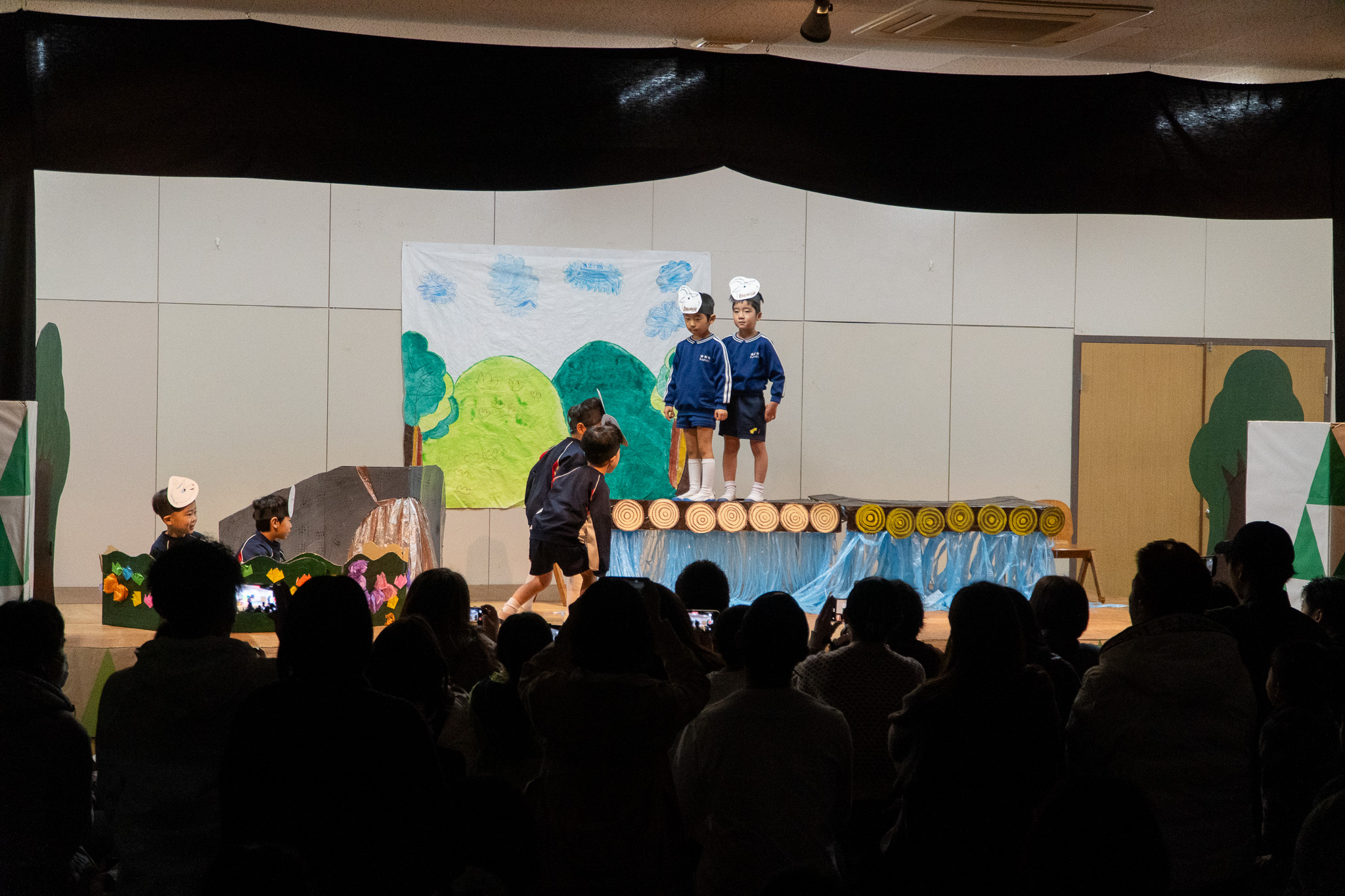 年中クラス 劇のワンシーン