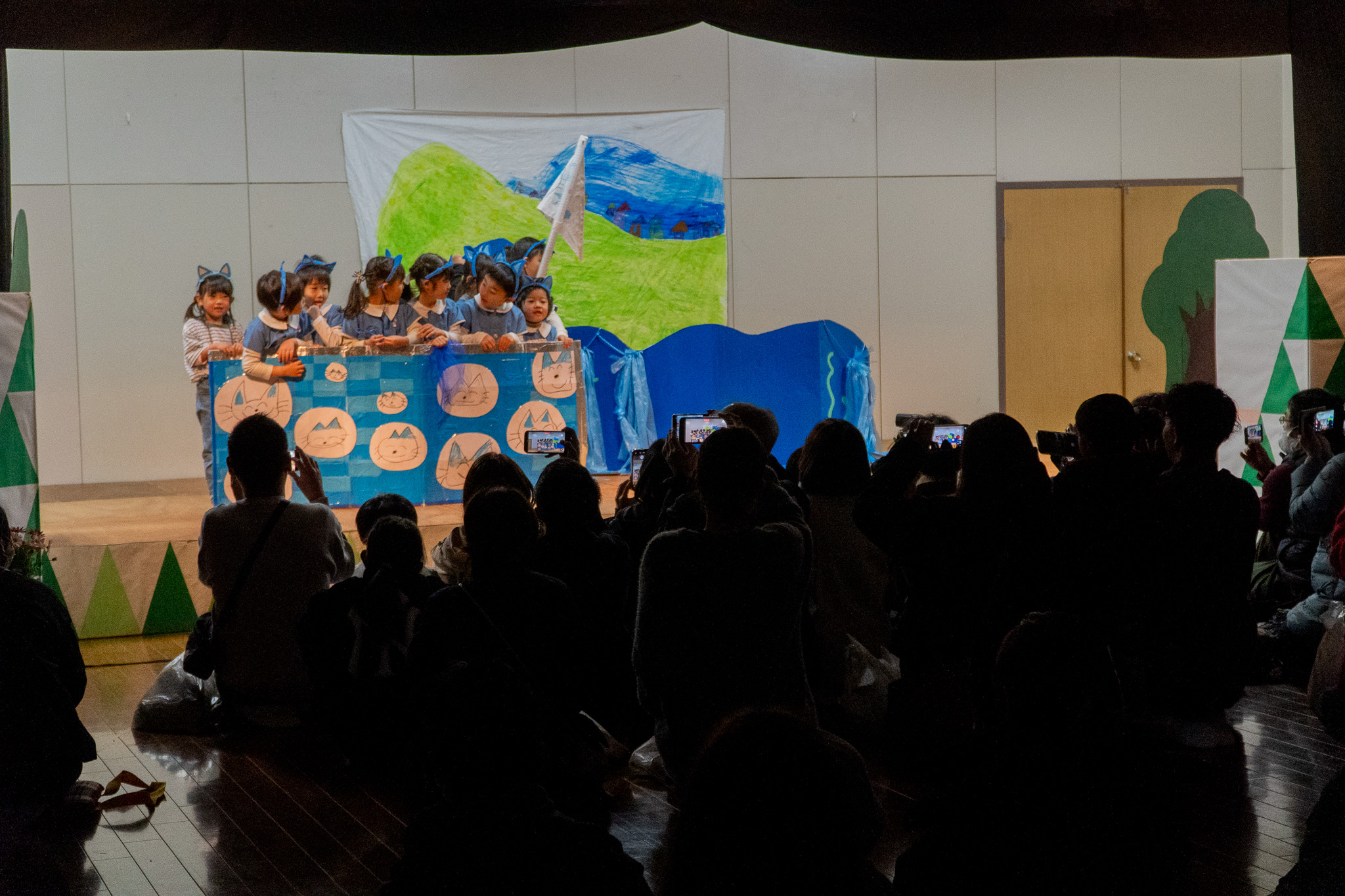 年中クラス 海の場面の劇